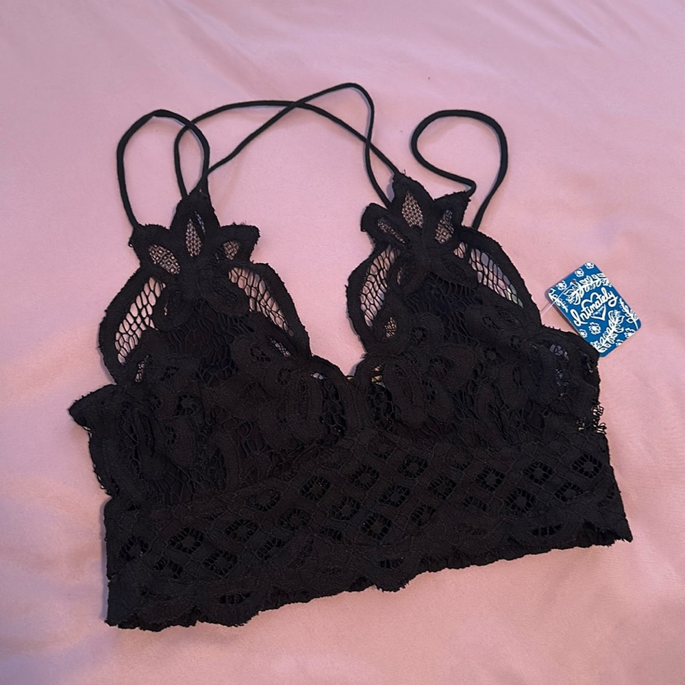 Free People Adella lace bralette. Size XS
